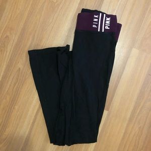 VS PINK boot cut yoga pant